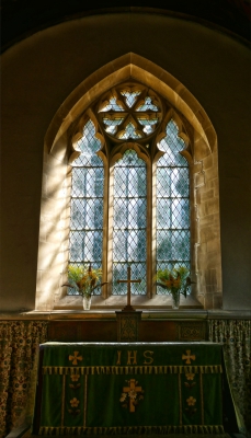 Church Window-evening Light